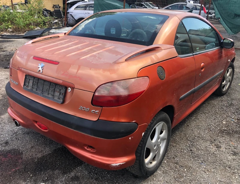 Peugeot 206 206 cc 1.6 i, снимка 4 - Автомобили и джипове - 51076964