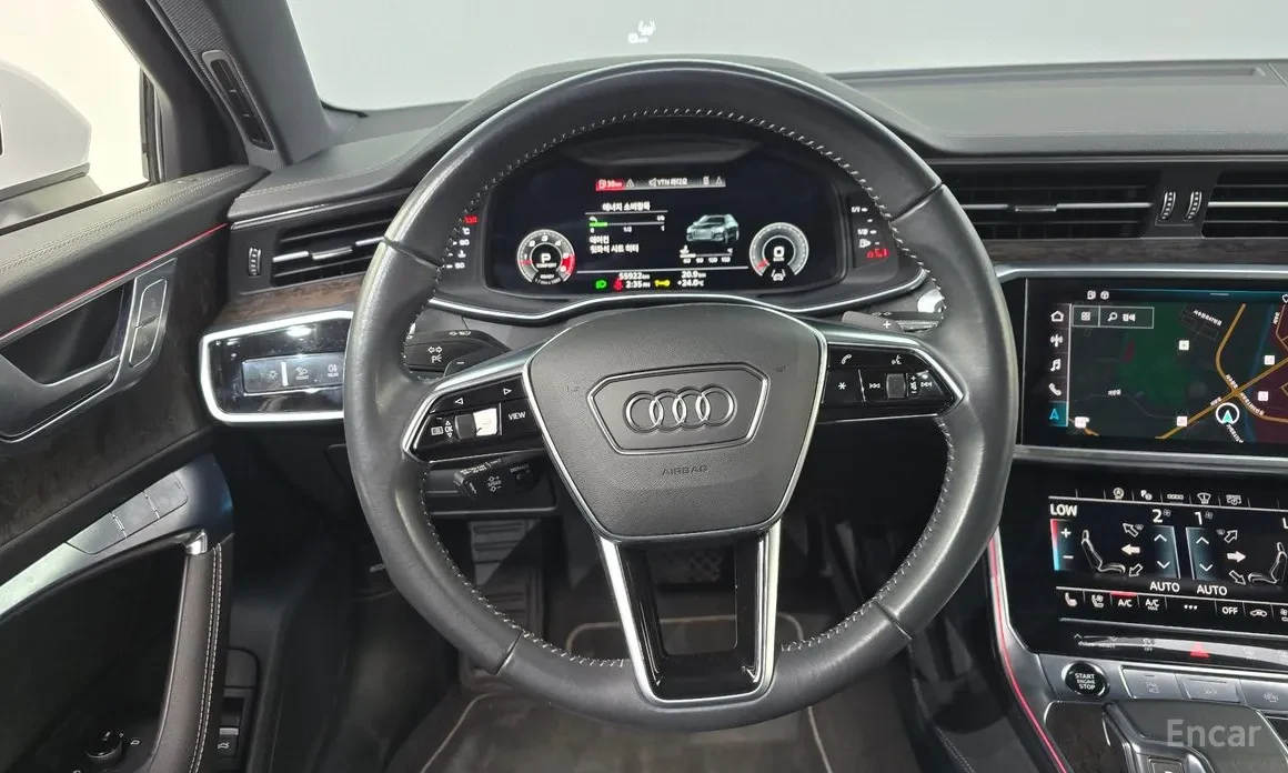 Audi A6  45TDI Quattro, Distronic, HeadUP, Обдух., 360., , снимка 10 - Автомобили и джипове - 54562741