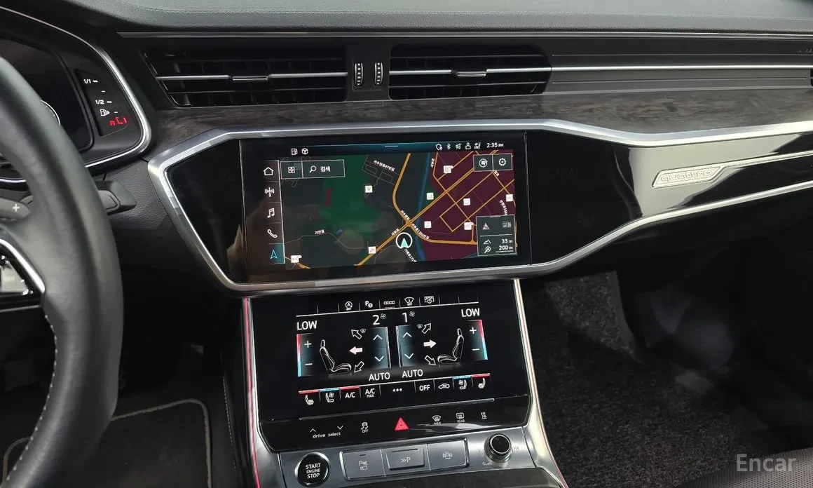 Audi A6  45TDI Quattro, Distronic, HeadUP, Обдух., 360., , снимка 12 - Автомобили и джипове - 54562741