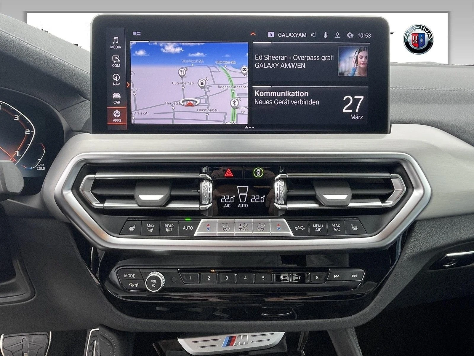 BMW X4 M40d/xDrive/SHADOW LINE/HEAD UP/360/ - изображение 10