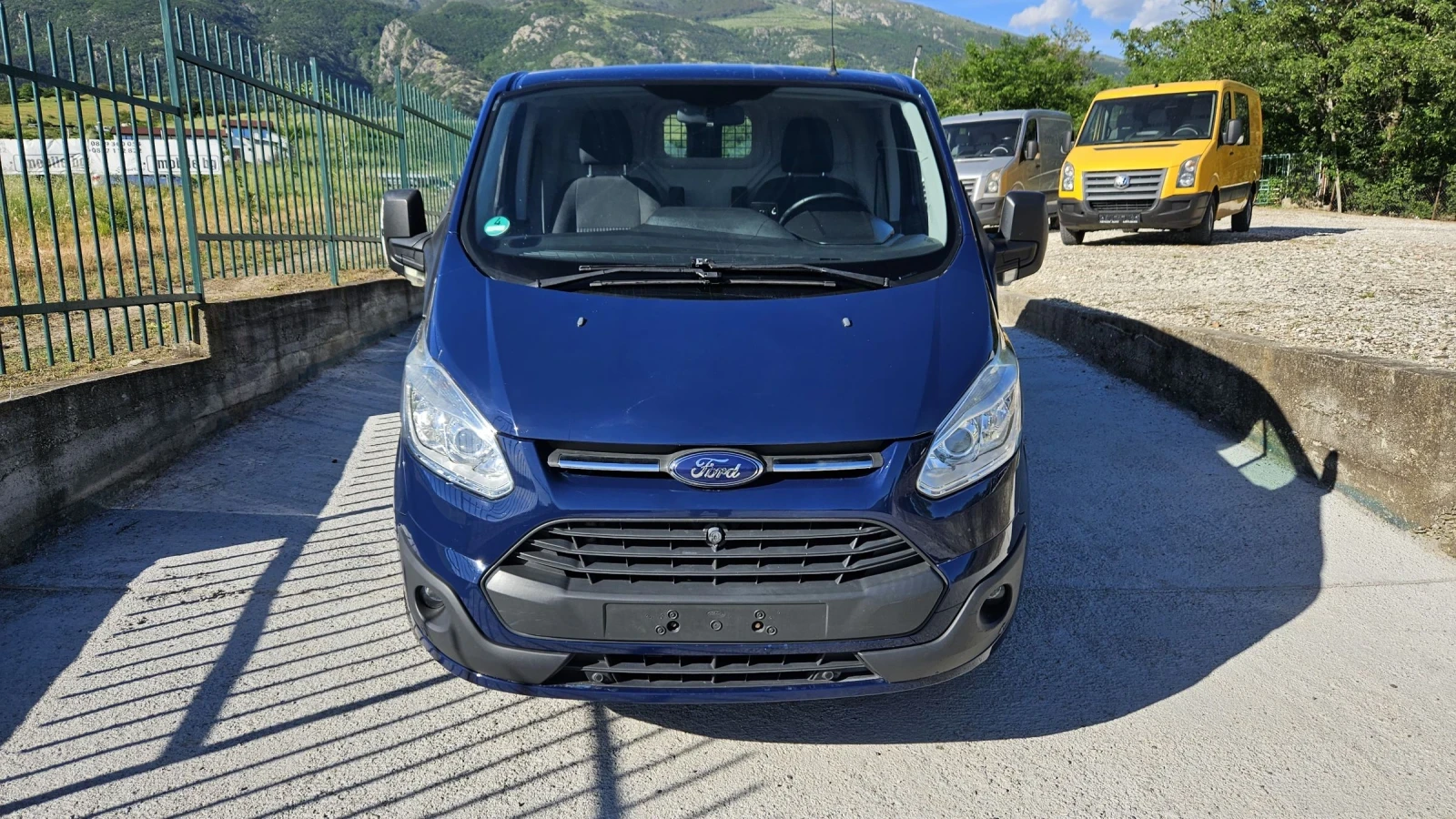 Ford Transit Custom Климатик!!!, снимка 3 - Бусове и автобуси - 54768060