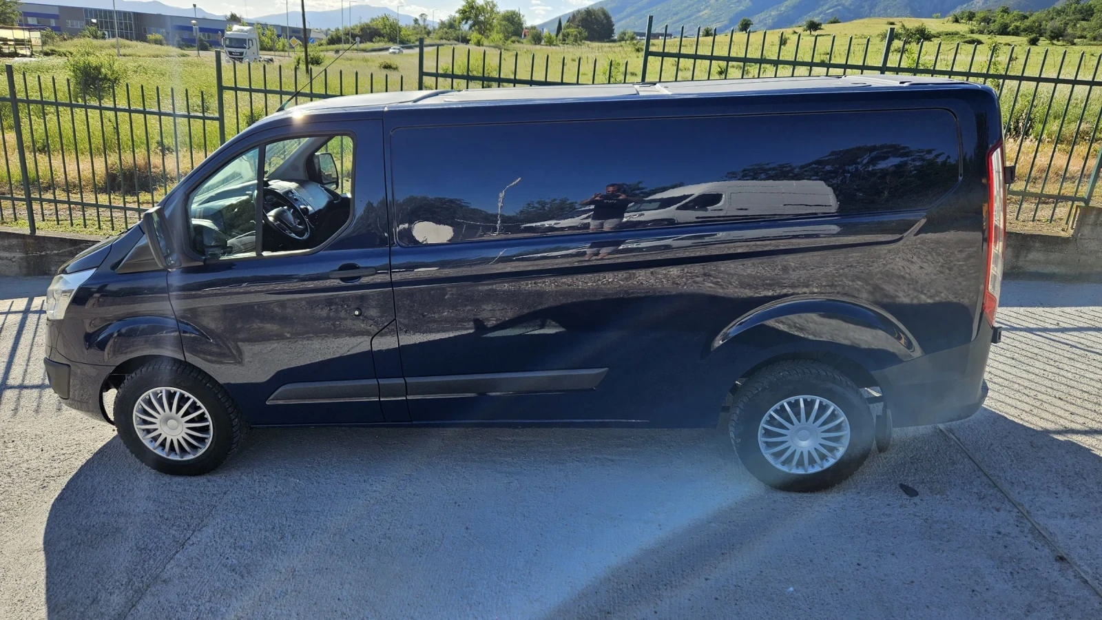 Ford Transit Custom Климатик!!!, снимка 6 - Бусове и автобуси - 54768060