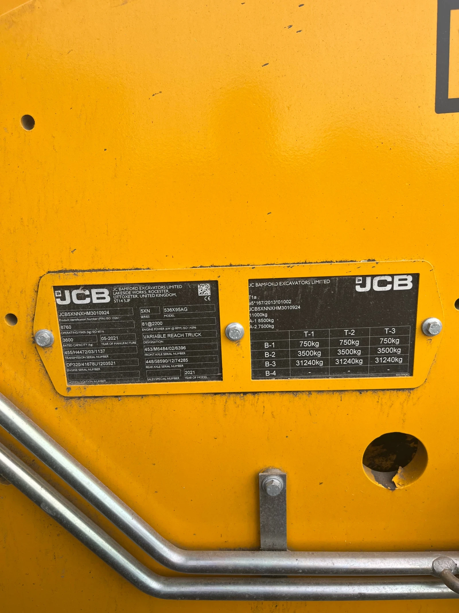 Телескопичен товарач JCB 536-95 AGRI  - изображение 8