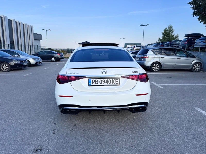 Mercedes-Benz S 580 * S63* V8* 4MATIC* LONG* TOP* 16000KM* , снимка 4 - Автомобили и джипове - 47430058