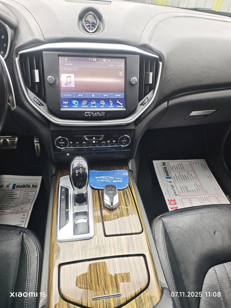 Maserati Ghibli SQ4, ПОДГРЕВ, ПАМЕТ, АЛКАНТАРА, ФЪЛ! , снимка 10 - Автомобили и джипове - 52330401