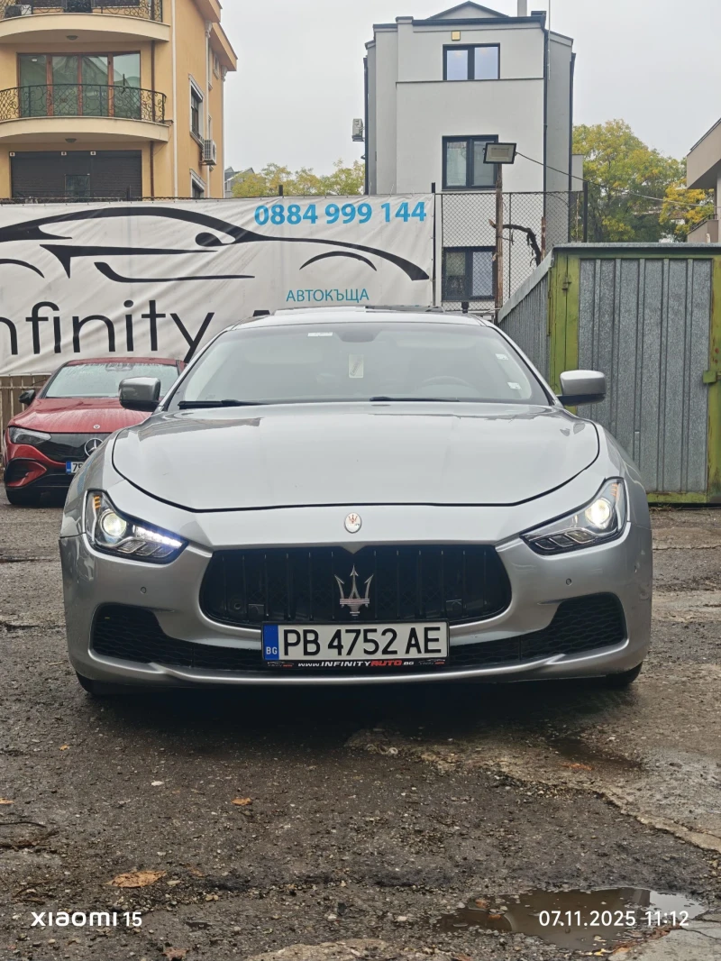 Maserati Ghibli SQ4, ПОДГРЕВ, ПАМЕТ, АЛКАНТАРА, ФЪЛ! , снимка 2 - Автомобили и джипове - 52330401