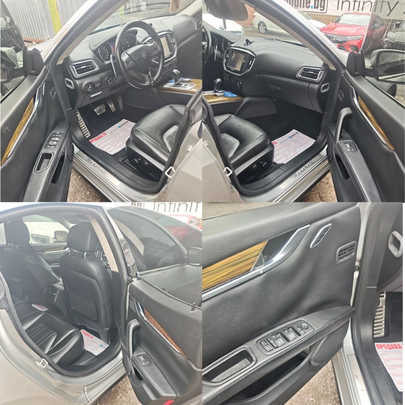 Maserati Ghibli SQ4, ПОДГРЕВ, ПАМЕТ, АЛКАНТАРА, ФЪЛ! , снимка 6 - Автомобили и джипове - 52330401