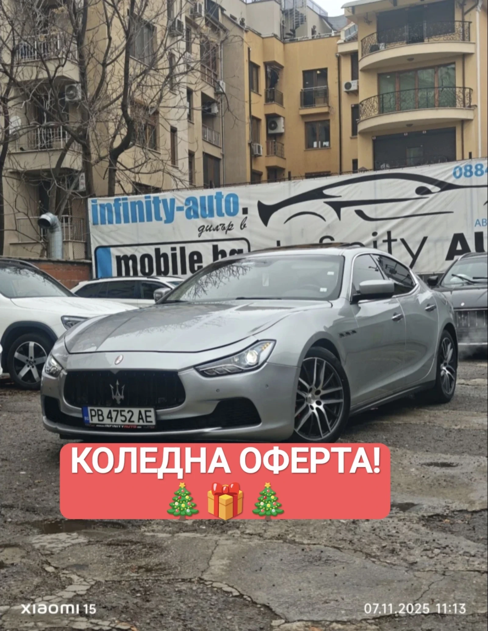 Maserati Ghibli SQ4, ПОДГРЕВ, ПАМЕТ, АЛКАНТАРА, ФЪЛ! , снимка 1