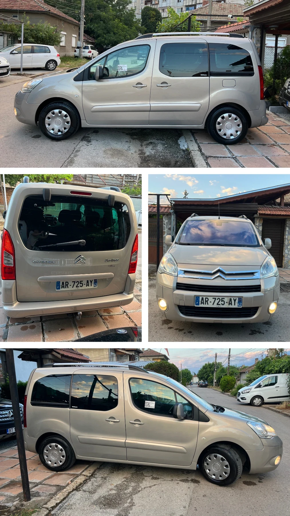 Citroen Berlingo Multispace, снимка 5 - Автомобили и джипове - 55157877