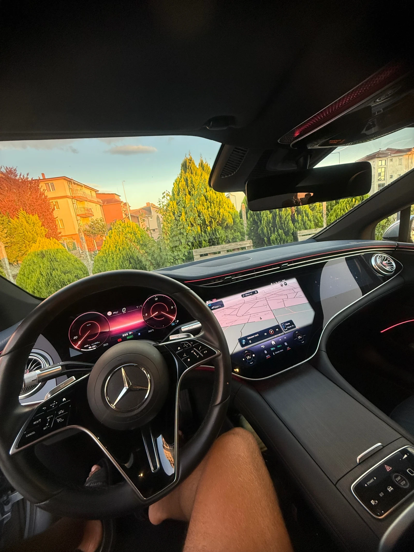 Mercedes-Benz EQS 450+ AMG | В Гаранция | , снимка 15 - Автомобили и джипове - 55379097