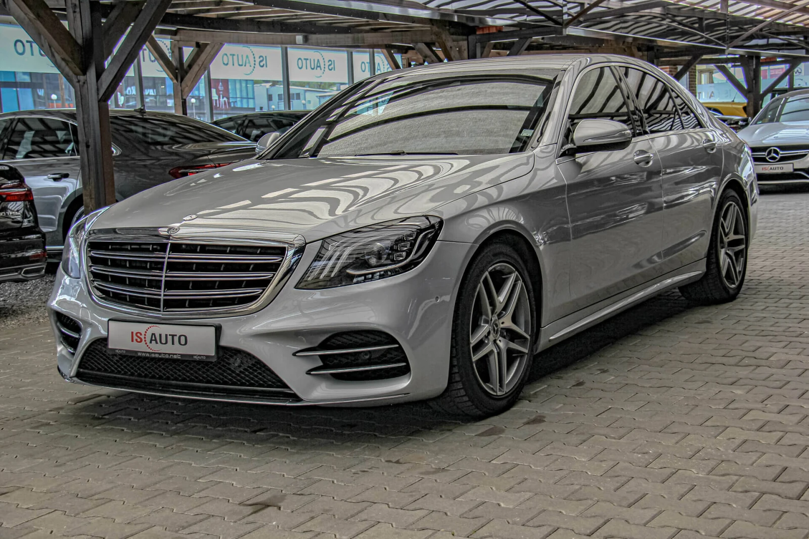 Mercedes-Benz S 400 AMG Line/4Matic/Burmester/Обдухване/Камера/Амбиент, снимка 2 - Автомобили и джипове - 55668693