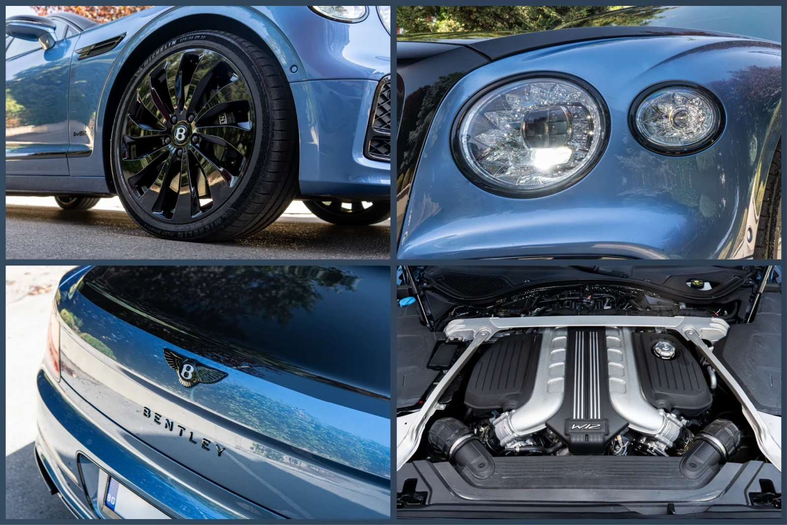Bentley Continental Flying Spur W12 | TWO TONE | MULLINER | NAIM, снимка 9 - Автомобили и джипове - 55982167