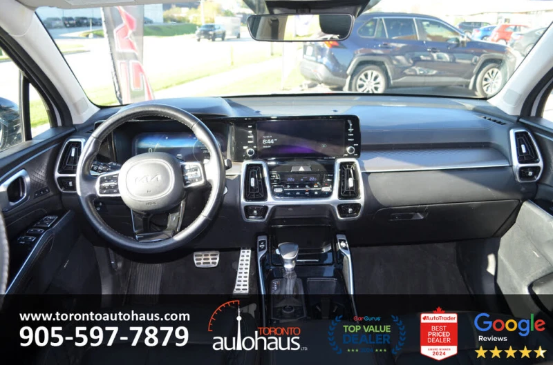 Kia Sorento SX 360CAM* PANO* BLINDSPOT* KEYLESS* ПОДГРЕВ* , снимка 9 - Автомобили и джипове - 52646376