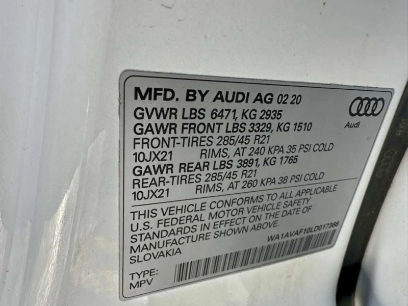 Audi Q8, снимка 10 - Автомобили и джипове - 52967381