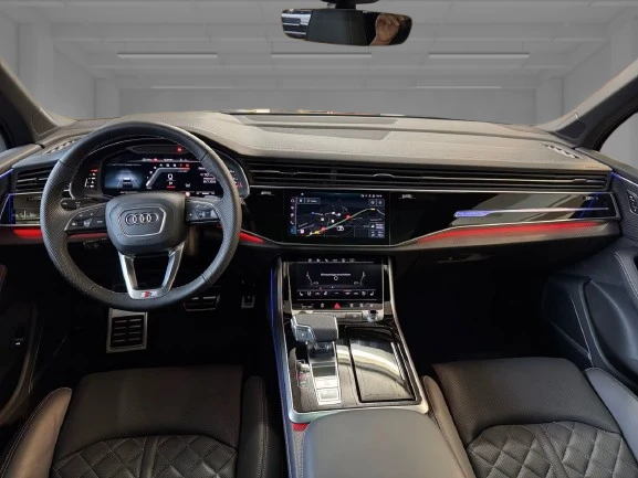 Audi SQ7 Quattro = Black Optic Plus = 7 Seats Гаранция - изображение 8