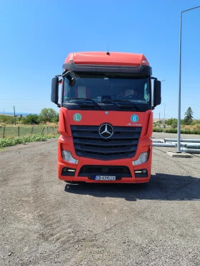 Обява за продажба на Mercedes-Benz Actros Влекач + Ремарке  ~55 000 EUR - изображение 1