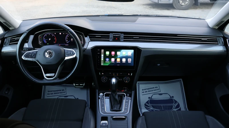 VW Passat 2.0 TDI 190К.С. FACELIFT 4Х4 IQ-MATRIX ДИСТРОНИК, снимка 11 - Автомобили и джипове - 51967807