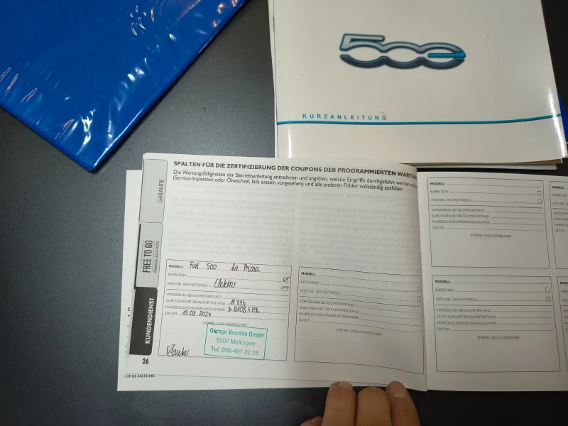 Fiat 500 La Prima Термопомпа Швейцария, снимка 16 - Автомобили и джипове - 52406737