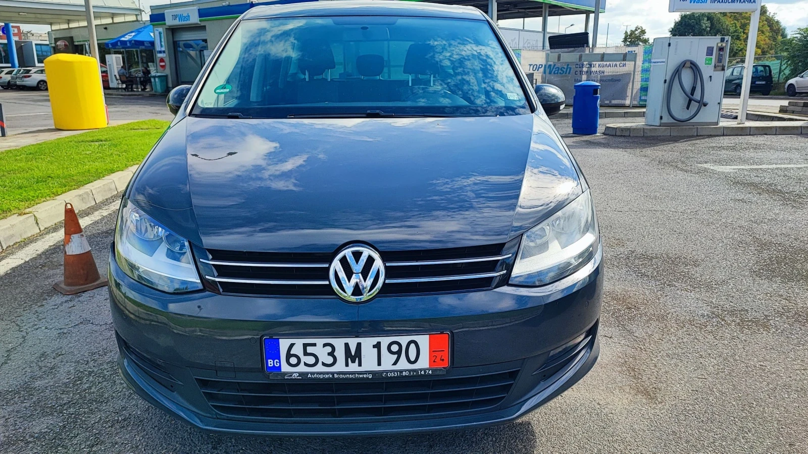 VW Sharan 2.0TDI-170k.ТОП СЪСТОЯНИЕ, СЕРВИЗНА КНИЖКА  - изображение 4