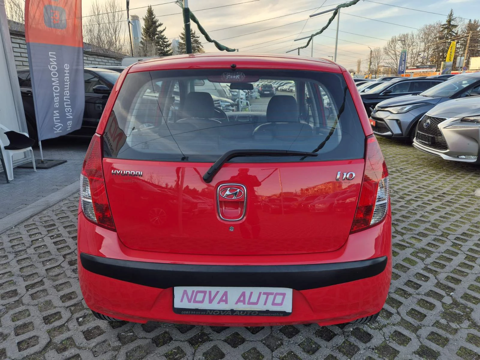 Hyundai I10 1.1i-150000км-СУПЕР СЪСТОЯНИЕ - изображение 3