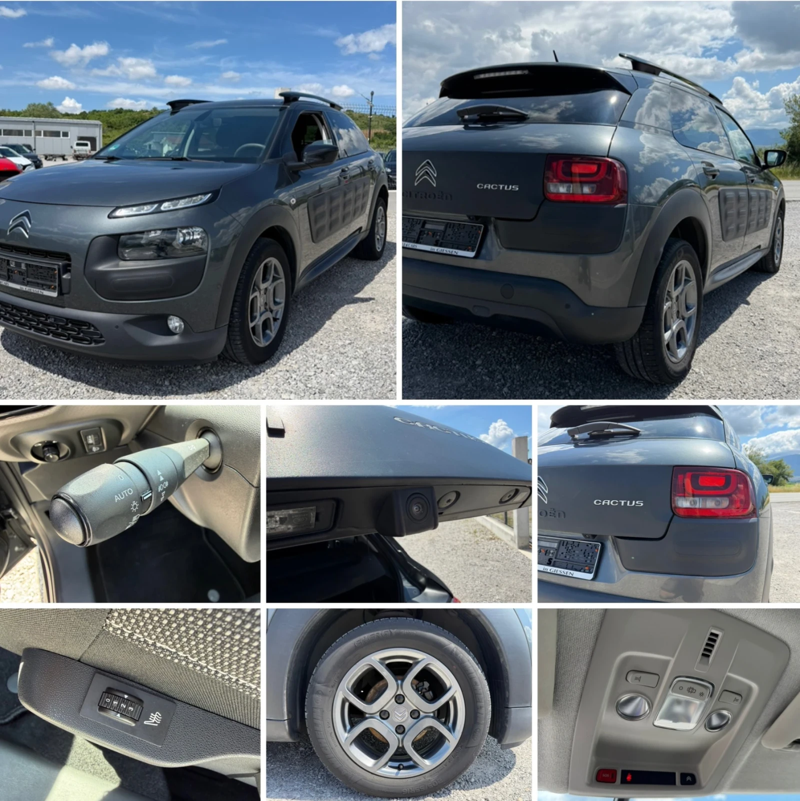 Citroen C4 Cactus 1.6D PANORAMA NAVI CAMERA E6 TUV COC SERVICE BOOK  | Mobile.bg � ����������� 9