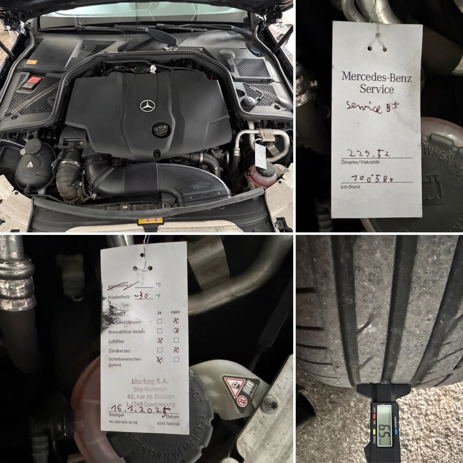Mercedes-Benz C 220 D* СЕРВИЗНА КНИЖКА С ПЪЛНА ИСТОРИЯ В МЕРЦЕДЕС, снимка 14 - Автомобили и джипове - 55465388