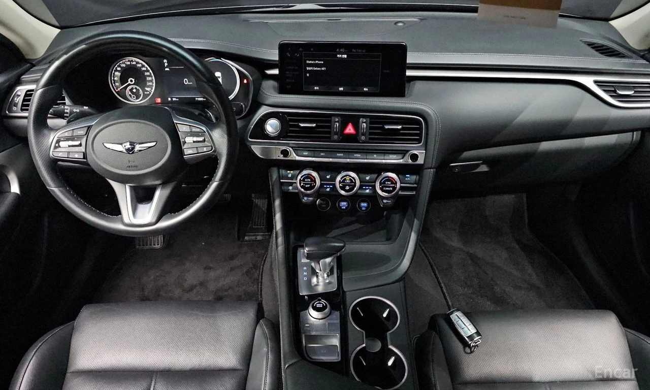Genesis G70 2.2D AWD* DISTRONIC* ПОДГРЕВ* ОБДУХВАНЕ* КАМЕРА* , снимка 8 - Автомобили и джипове - 55691528