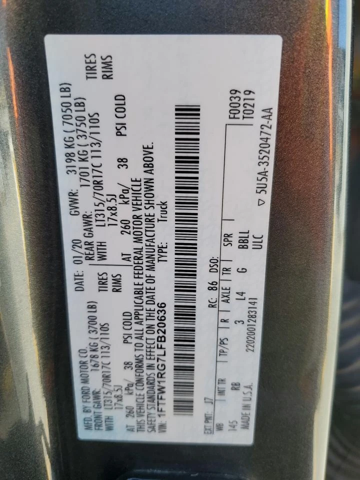 Ford Raptor 3.5l F150, снимка 13 - Автомобили и джипове - 53587044