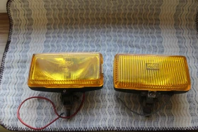 Ретро халогени Bosch LE1713G със жълти стъкла, снимка 1