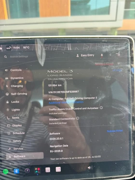 Tesla Model 3 Model 2021 LR Dual motor/термопомпа/Гаранция, снимка 15