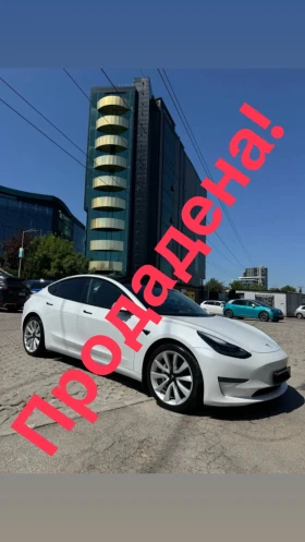 Tesla Model 3 Model 2021 LR Dual motor/термопомпа/Гаранция, снимка 1
