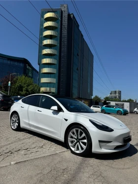Tesla Model 3 Model 2021 LR Dual motor/термопомпа/Гаранция, снимка 1