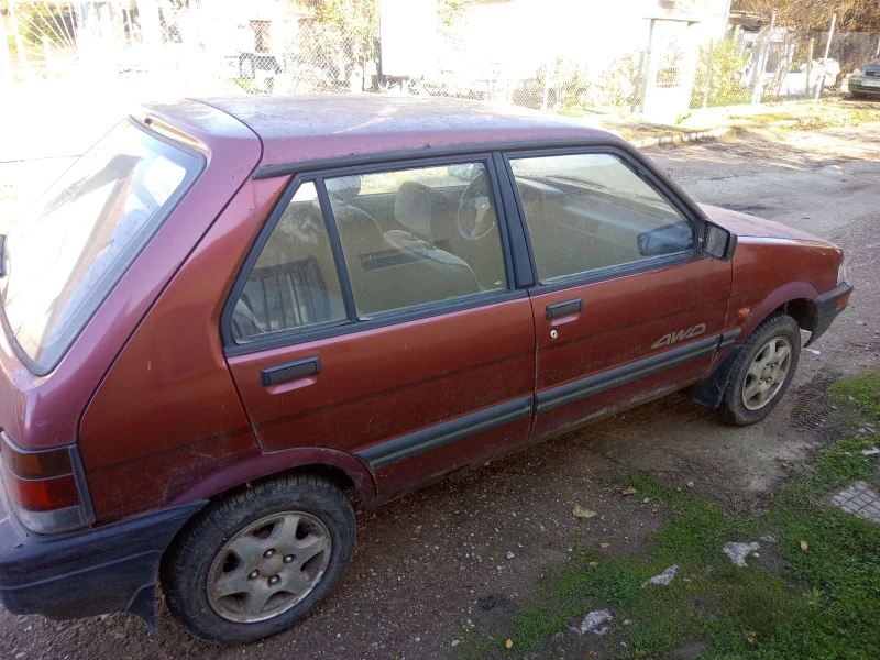 Subaru Justy 1.2 газ/бензин, снимка 4 - Автомобили и джипове - 52932766