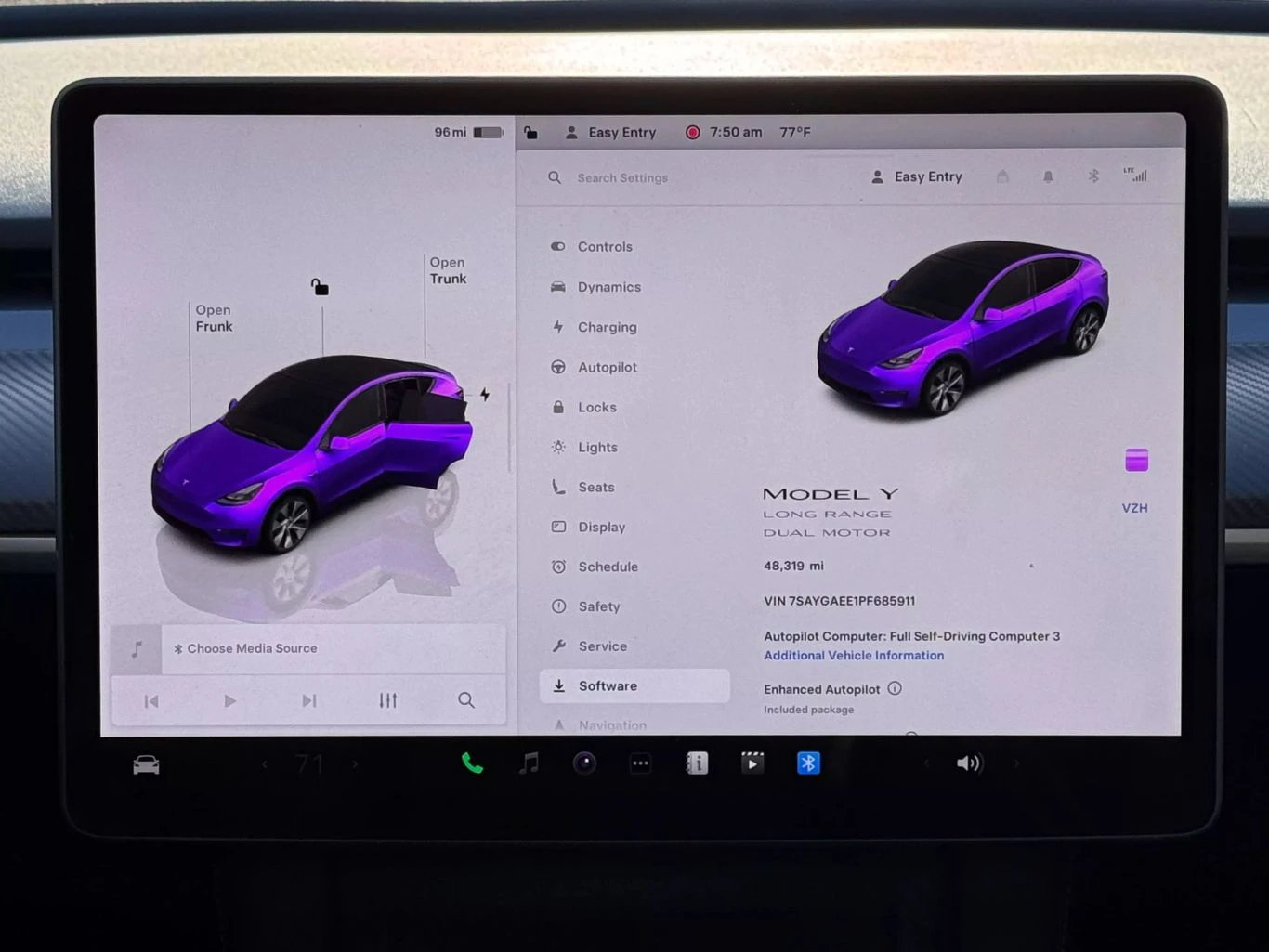 Tesla Model Y LONG RANGE SPORT * ЦЕНА ДО БЪЛГАРИЯ * (CARFAX) - изображение 9