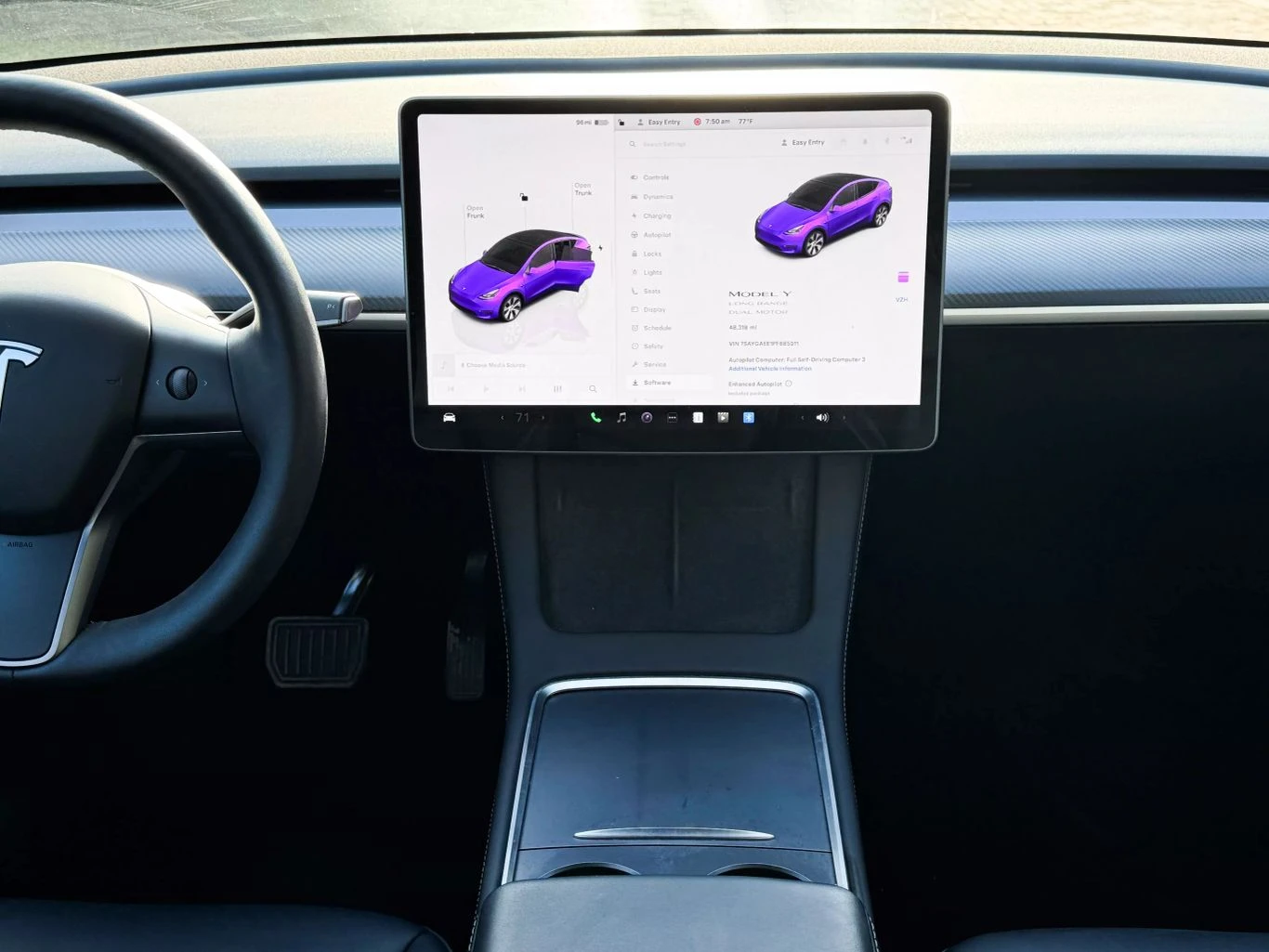 Tesla Model Y LONG RANGE SPORT * ЦЕНА ДО БЪЛГАРИЯ * (CARFAX) - изображение 8