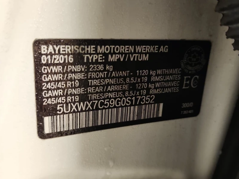 BMW X3 * XDRIVE35I * CARFAX * ЦЕНА ДО БГ, снимка 16 - Автомобили и джипове - 52885679