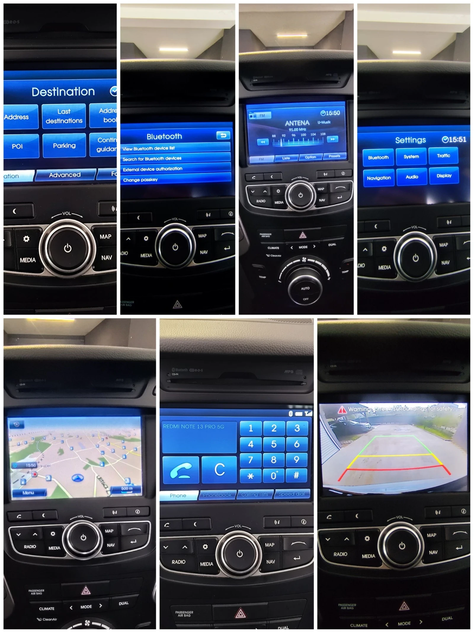 Hyundai Santa fe 2.2CRDI 4WD Plena Swiss , снимка 16 - Автомобили и джипове - 54193978