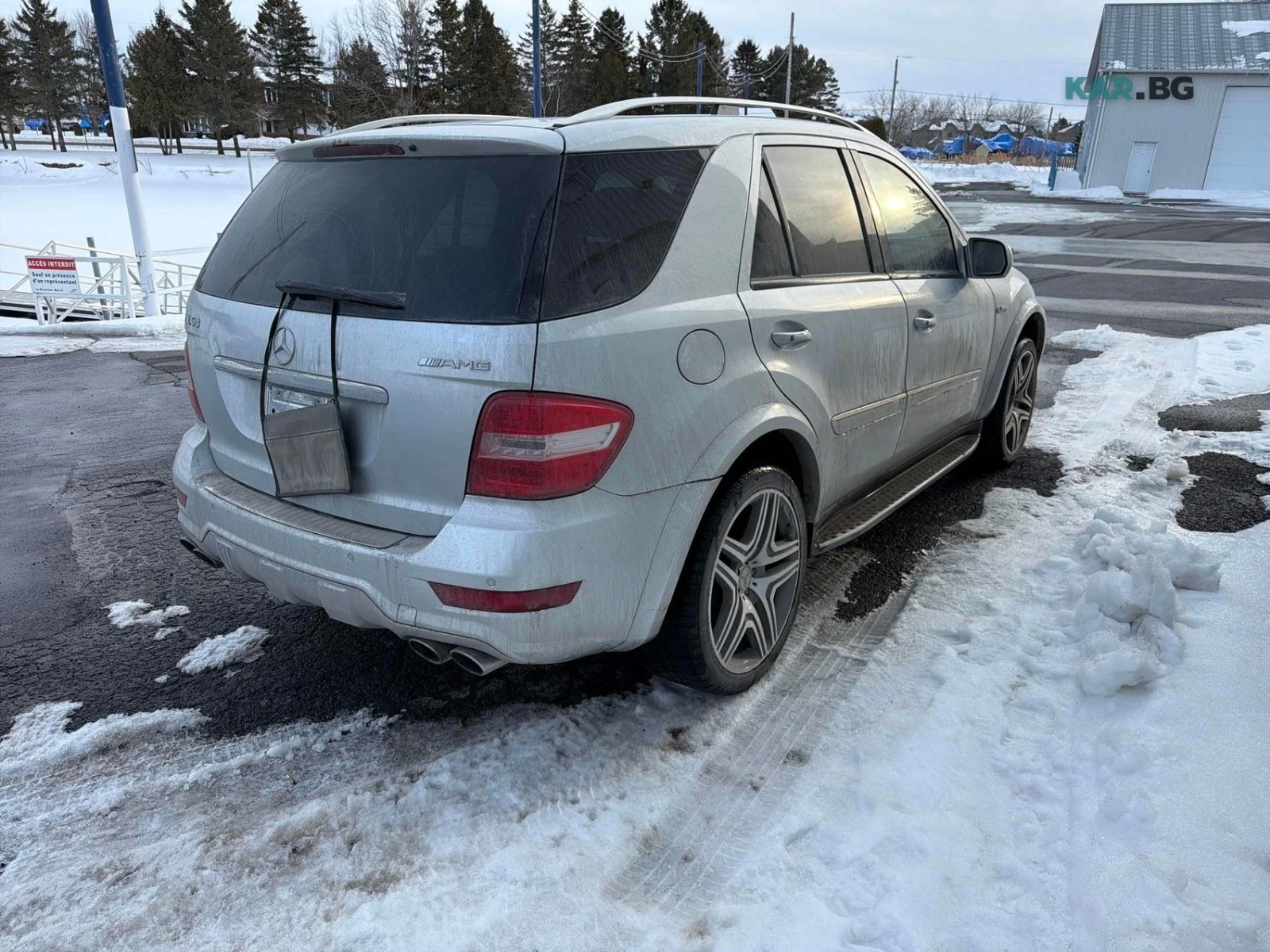 Mercedes-Benz ML 63 AMG Автокредит Цена до България, снимка 5 - Автомобили и джипове - 55058317