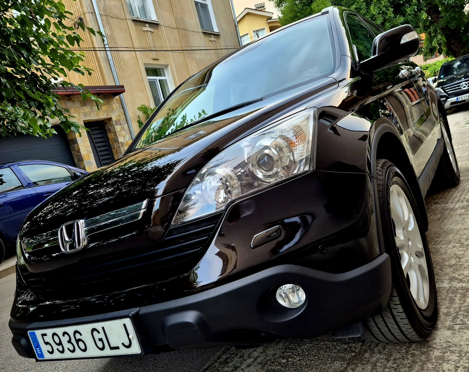 Honda Cr-v 2.2d-EXECUTIVE- navi- кожа-veriga-6скорости-japan , снимка 3 - Автомобили и джипове - 55436758