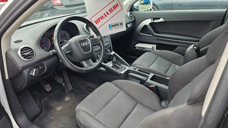 Audi A3 2.0TDI 140к.с. 6 скорости, снимка 8 - Автомобили и джипове - 48178669