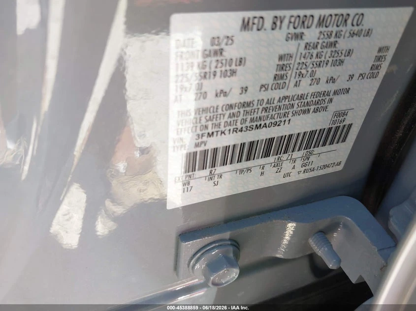 Ford Mustang Mach-E Select, снимка 9 - Автомобили и джипове - 55486293