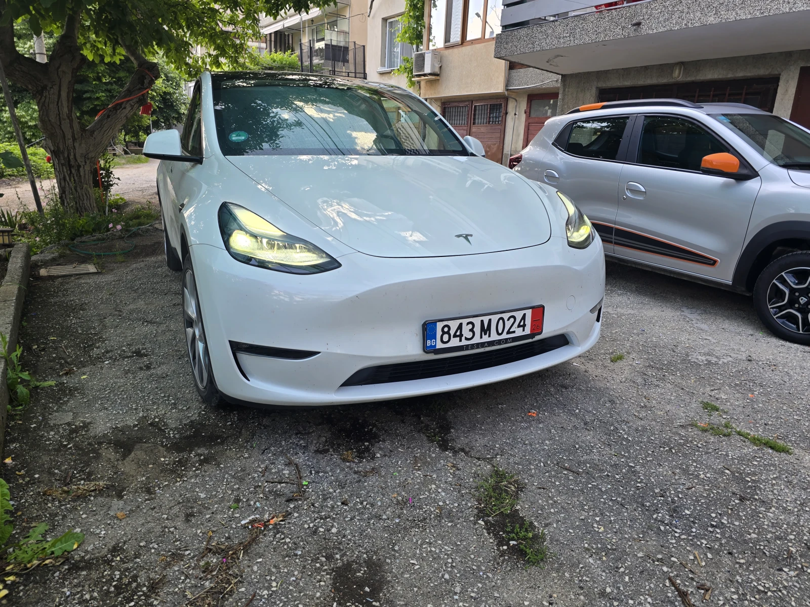 Tesla Model Y Платен FSD long range AWD 4x4 реална цена/гаранция, снимка 2 - Автомобили и джипове - 55958523