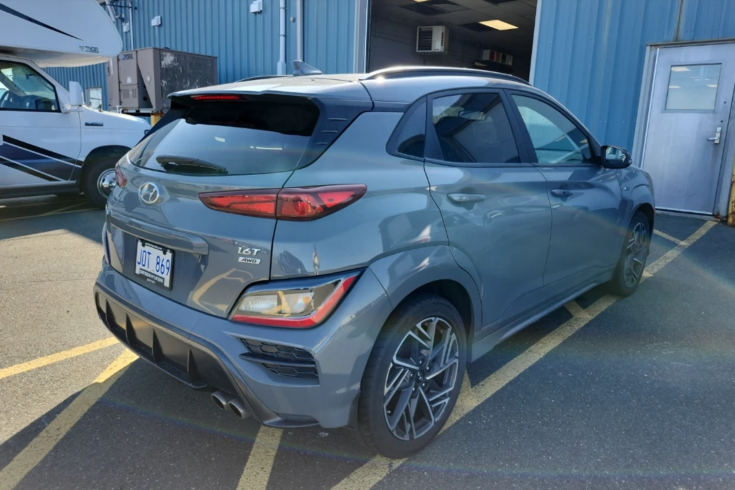 Hyundai Kona * N Line* AWD* Подгрев* Blind Spot* , снимка 3 - Автомобили и джипове - 55563059