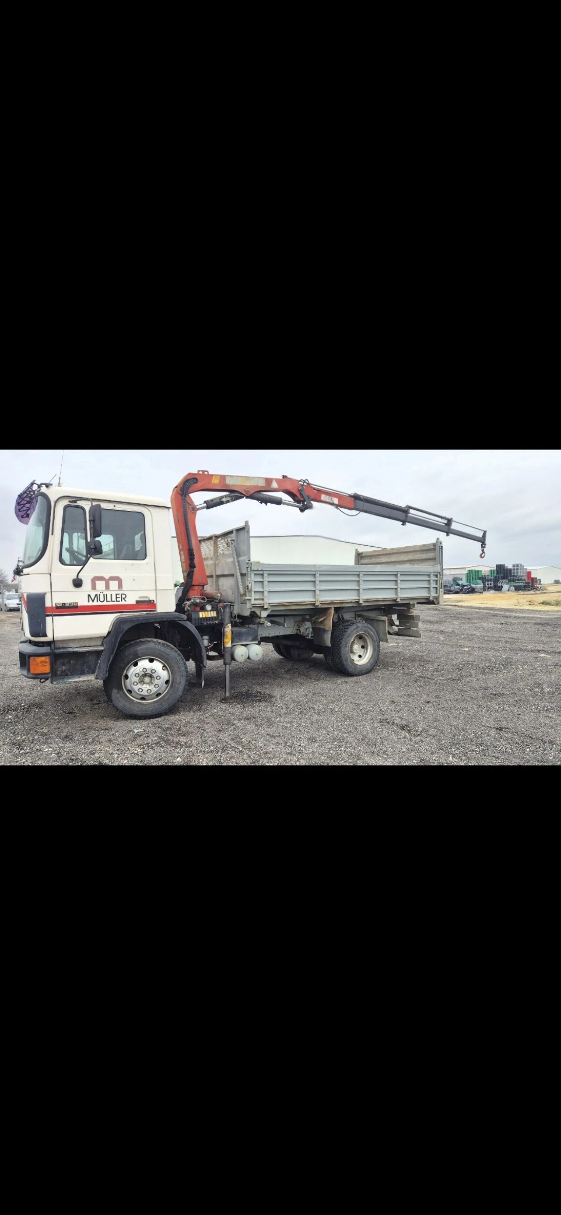 Man 12.222 3 хидравлични удължения 