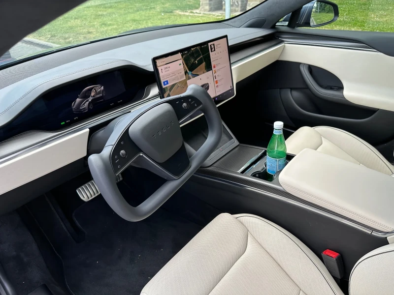 Tesla Model S Plaid, снимка 8 - Автомобили и джипове - 52489319