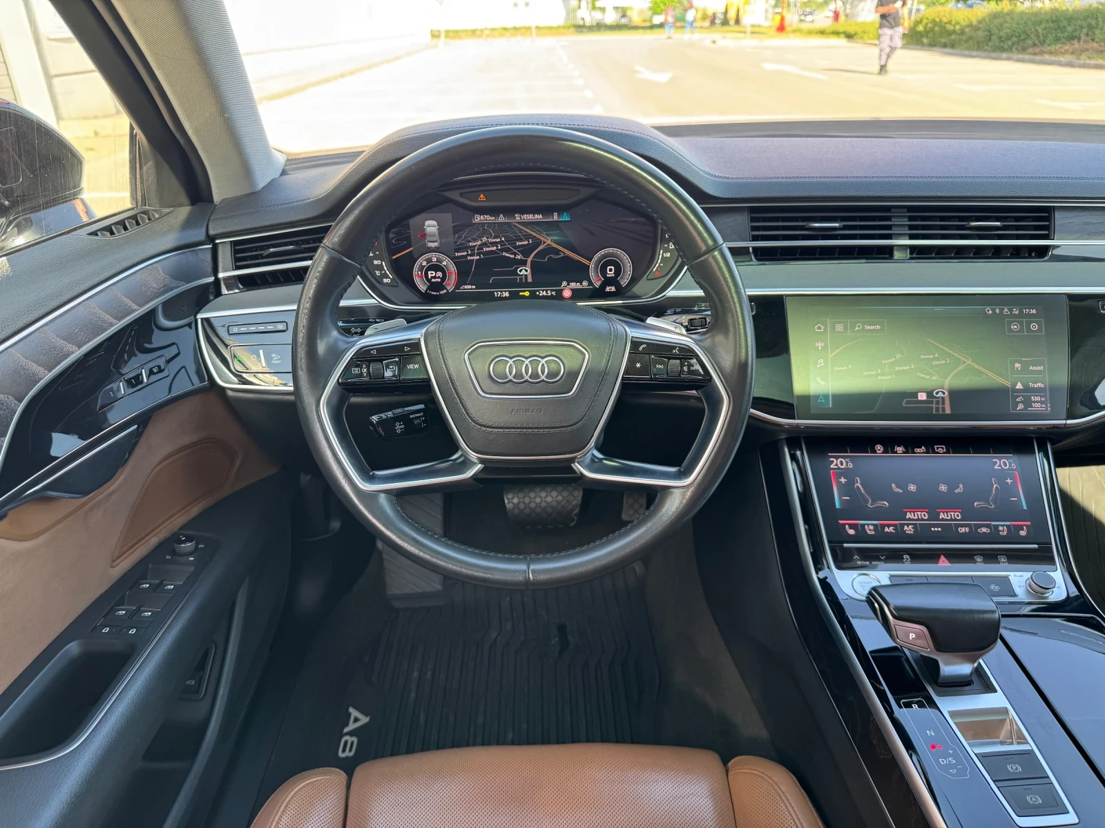 Audi A8 Quattro Pro Line Plus LED-Matrix MILD HYBRID, снимка 14 - Автомобили и джипове - 54743581