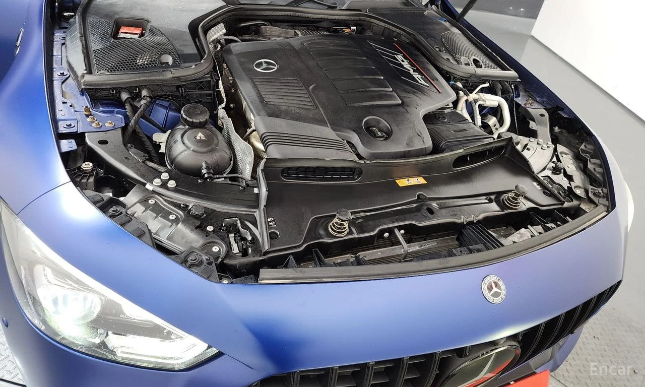 Mercedes-Benz AMG GT 43* 4MATIC+ * MAGNO BLUE* HEAD UP* BURMESTER* ОБДУ, снимка 6 - Автомобили и джипове - 55234982