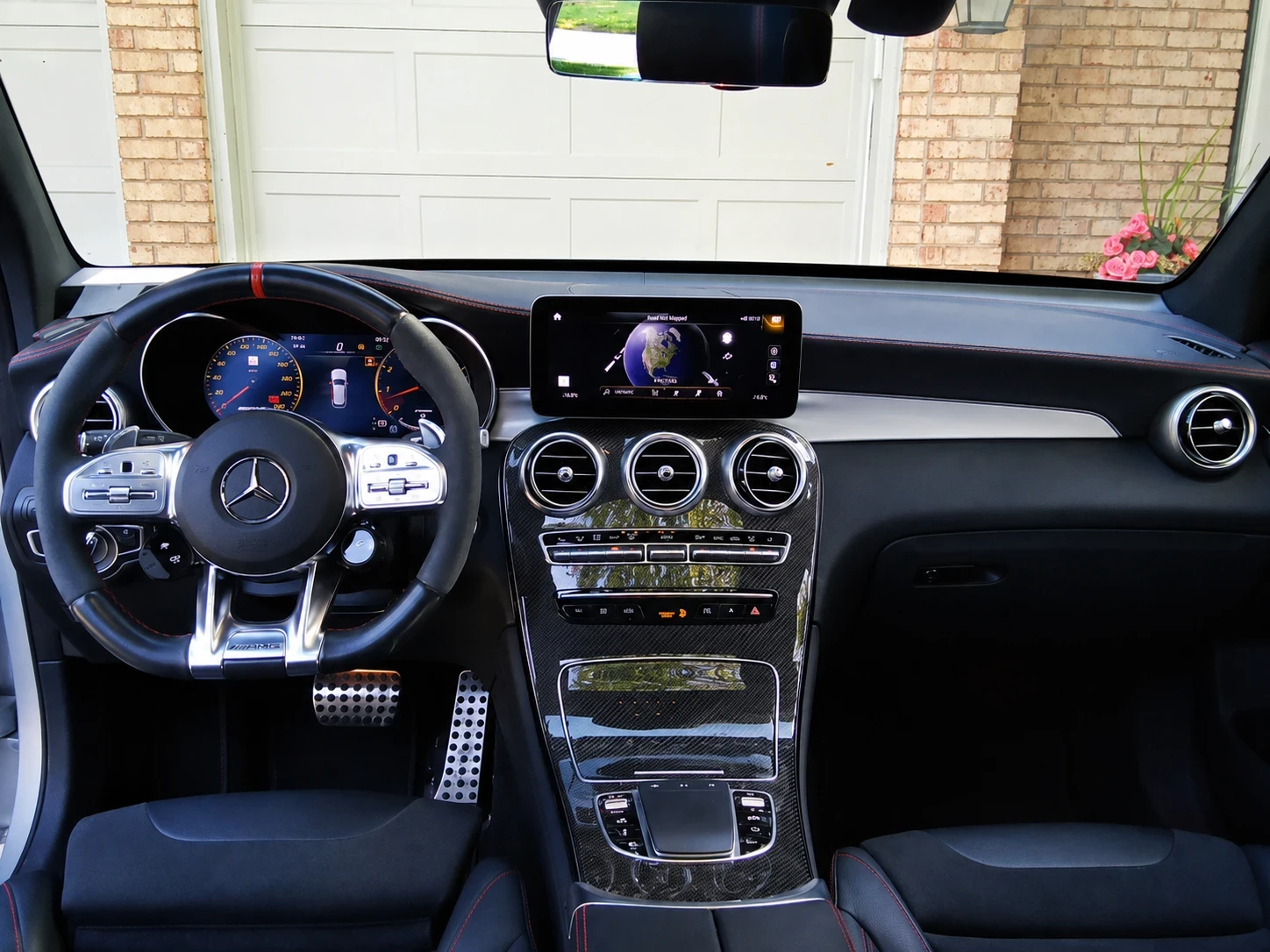 Mercedes-Benz GLC 43 AMG 4MATIC* 360* ПОДГРЕВ* HEAD-UP* CARFAX , снимка 10 - Автомобили и джипове - 55251939