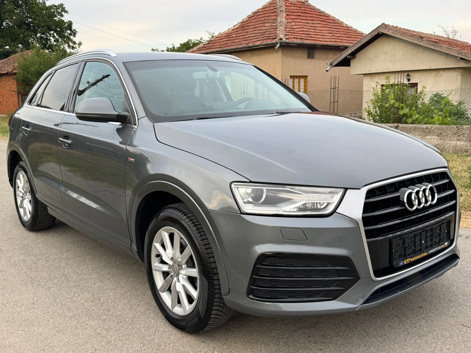 Audi Q3 ФЕЙСЛИФТ :;КОЖА;:КСЕНОН;:, снимка 8 - Автомобили и джипове - 55753510