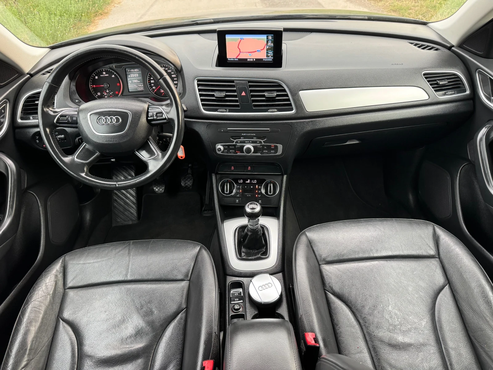 Audi Q3 ФЕЙСЛИФТ :;КОЖА;:КСЕНОН;:, снимка 12 - Автомобили и джипове - 55753510